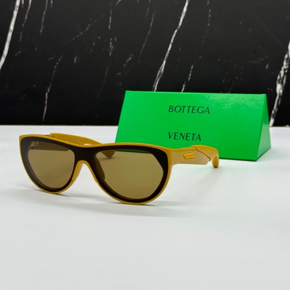 NEW BV1234S 003 BOTTEGA VENETA YELLOW BROW UNISEX SUNGLASSES main image 12